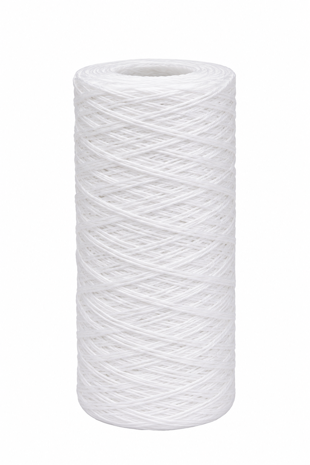Hydrana 10 inch by 4.5 inch Big Blue string-wound sediment filter cartridge for whole house well water
