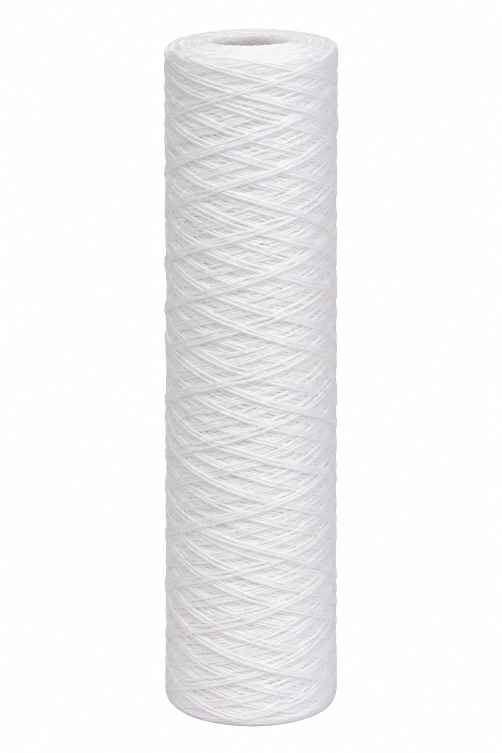 Hydrana 20 inch by 4.5 inch Big Blue string-wound sediment filter cartridge - 5 micron whole house replacement